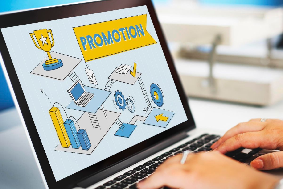 Página de promoção em e-commerce
