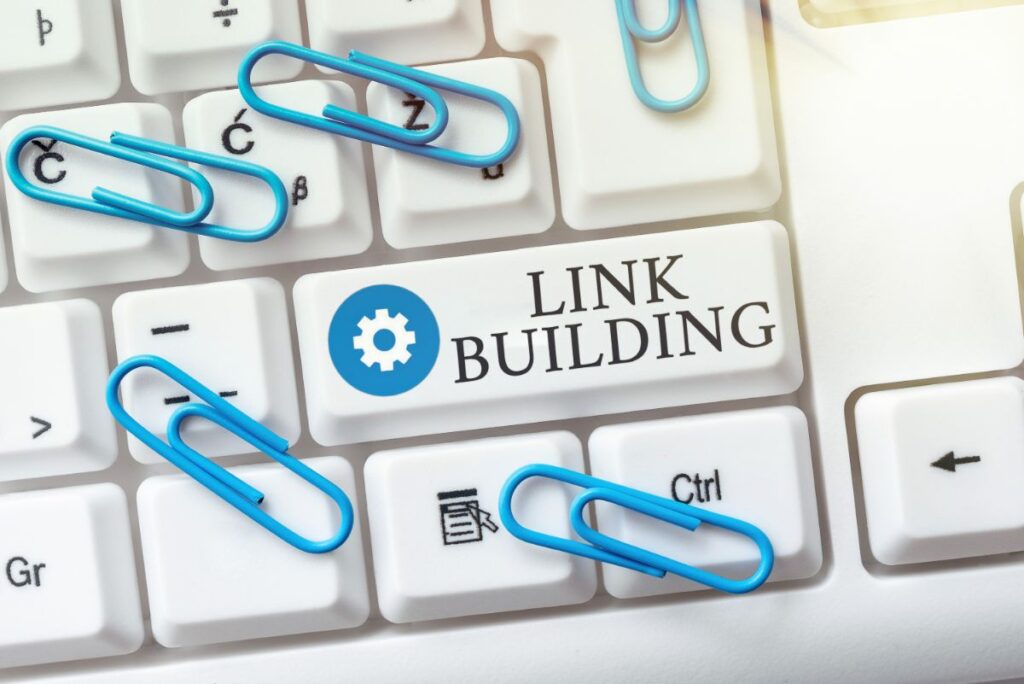 Botão de Link Building